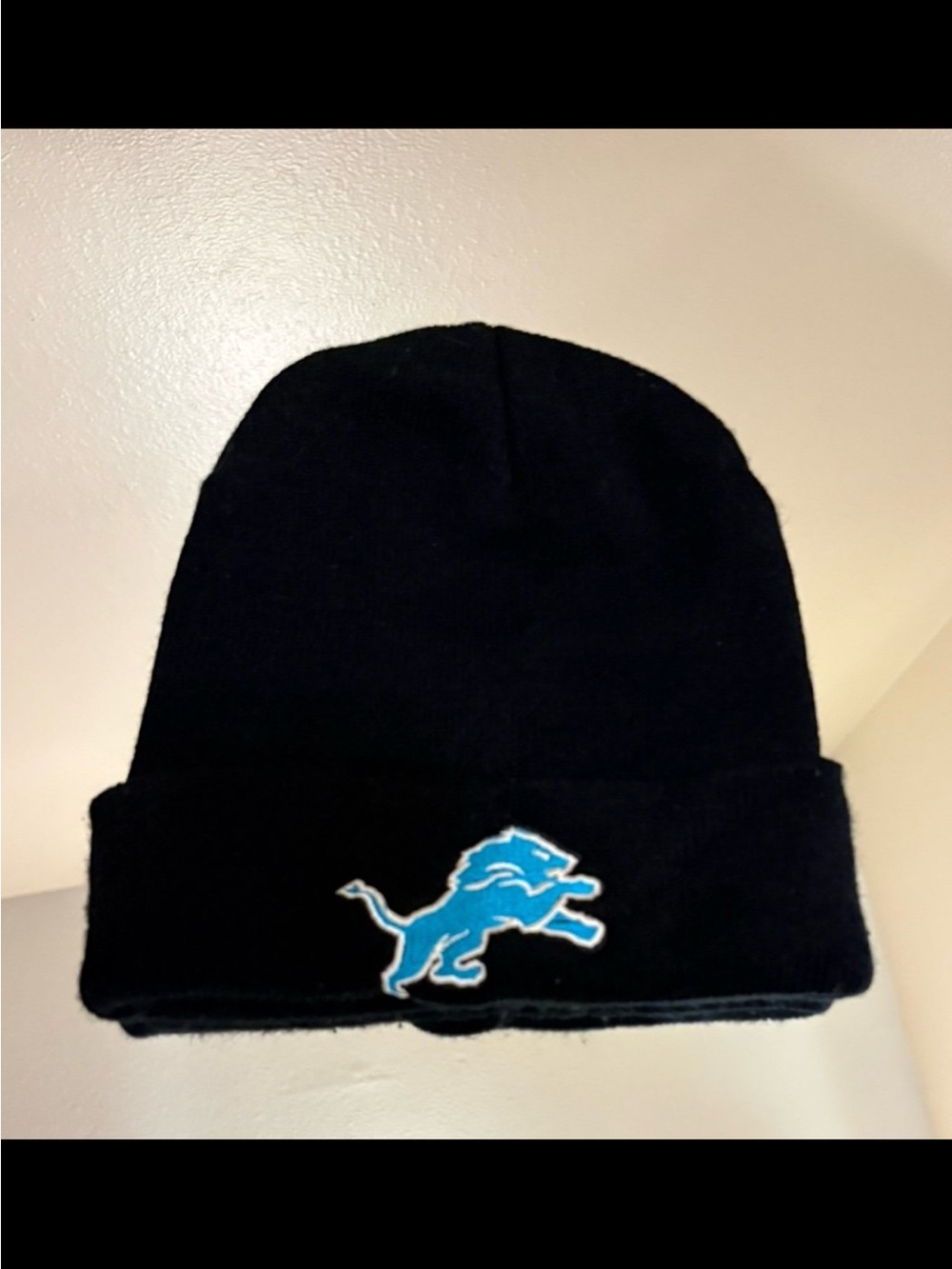 Detroit Lions Beanie / Skully Black